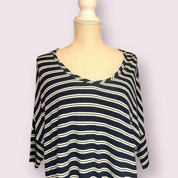 J. Crew| NWT Women’s Dolman-sleeve top in stripes size XS | Retail $39.50 - Picture 2 of 7